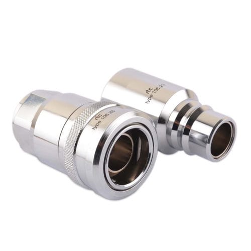 Raccordo idraulico - 106 series - RTC Couplings GmbH - rapido / in ottone / in acciaio inossidabile