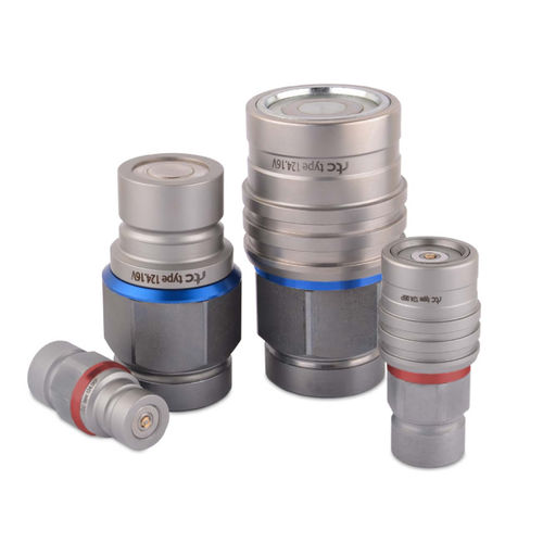 Raccordo idraulico - 124 series - RTC Couplings GmbH - rapido / in acciaio inossidabile / in alluminio