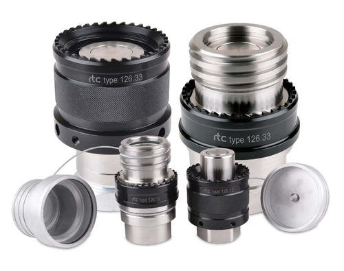 Raccordo idraulico - 126 series - RTC Couplings GmbH - rapido / in gomma nitrile / in acciaio inossidabile