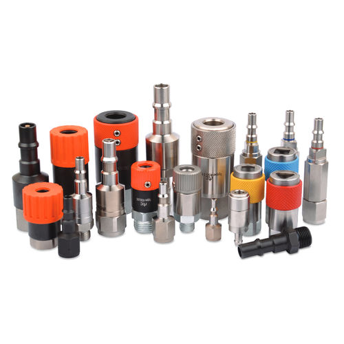 Raccordo pneumatico - 452 series - RTC Couplings GmbH - rapido / in nitrile / in acciaio