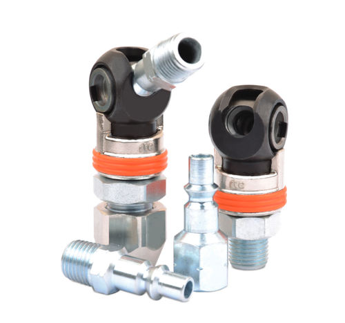 Raccordo pneumatico - 462-A1 series - RTC Couplings GmbH - rapido / in nitrile / in acciaio