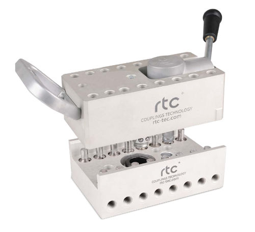 Raccordo idraulico - M 115 series - RTC Couplings GmbH - rapido / in alluminio / compatto