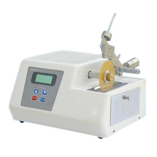 Macchina da taglio a lama rotativa - DTQ-5 - Jinan Hensgrand Instrument Co.,Ltd - per metallo / di campioni / per metallografia