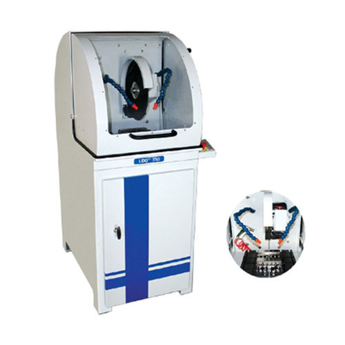 Macchina da taglio a lama rotativa - LDQ-350 - Jinan Hensgrand Instrument Co.,Ltd - per metallo / di campioni / trifase