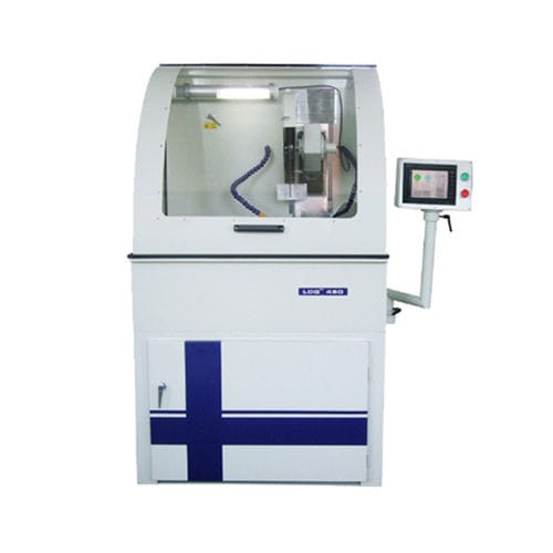 Macchina da taglio a lama - LDQ-450 - Jinan Hensgrand Instrument Co.,Ltd - per metallo / per materie plastiche / per cuoio