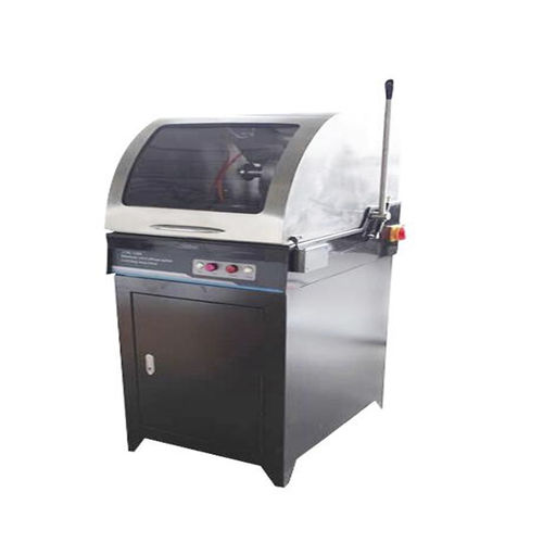 Macchina da taglio a lama - LSQ-120 - Jinan Hensgrand Instrument Co.,Ltd - per metallo / per materie plastiche / per compositi