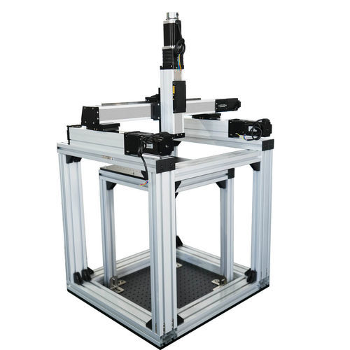 Piastra di posizionamento lineare - FSL60IS-VM - FUYU Technology - XYZ / a motore / 3 assi