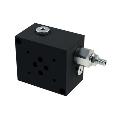 Manifold a 1 via - BS3 - Oleoweb Srl - in alluminio / idraulico / di calibrazione