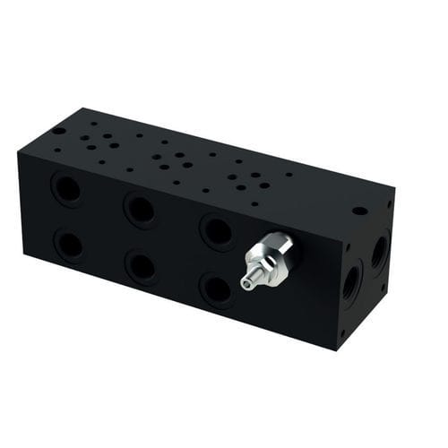 Manifold multicanale - BM-RV series - Oleoweb Srl - in alluminio / di valvola