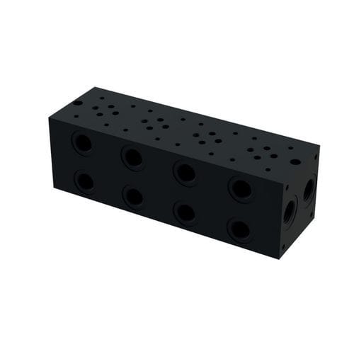 Manifold multicanale - BM - Oleoweb Srl - in alluminio / idraulico / di valvola
