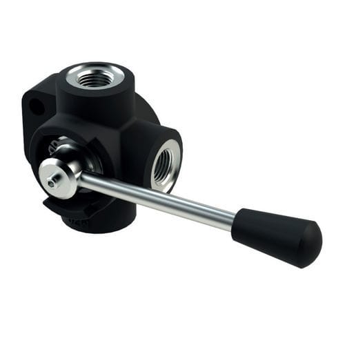Valvola deviatrice con azionamento manuale - DDF3-SAE series - Oleoweb Srl