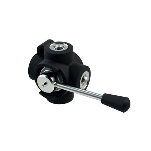 Valvola deviatrice con azionamento manuale - IDF4 series - Oleoweb Srl