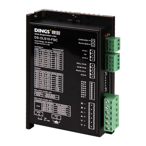 Controllore di velocità micropasso - DS-OLS10-FSC - Jiangsu DINGS' Intelligent Control Technology - DC / analogico / ad anello aperto