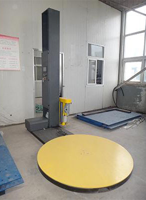 Avvolgitrice fasciapallet a tavola rotante - Shenzhen J&D Drinking Water equipment Co Ltd - automatica / per bevande / per alimenti