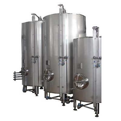 Serbatoio per olio - Shenzhen J&D Drinking Water equipment Co Ltd - per birra / cilindrico / di fermentazione