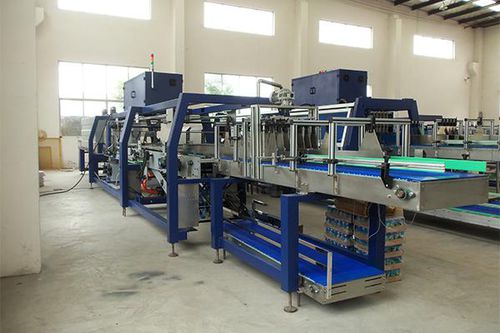 Fardellatrice automatica - JND-500A - Shenzhen J&D Drinking Water equipment Co Ltd - per bottiglie in vetro / per bottiglie in plastica / per l'industria alimentare e delle bevande
