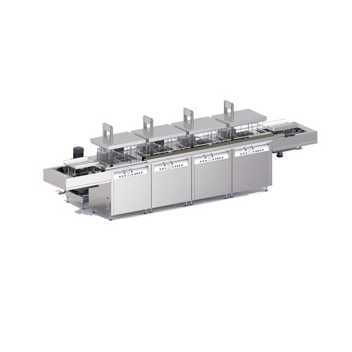 Macchina per pulizia ad ultrasuoni - M series - Yuhuan Clangsonic Ultrasonic Co.,Ltd - semiautomatica / automatica / per applicazioni automotive