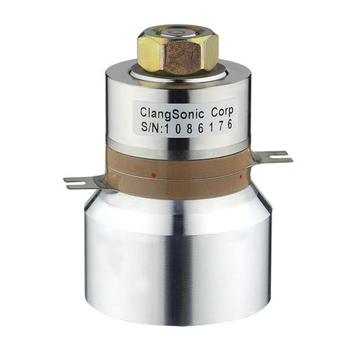 Trasduttore ad ultrasuoni piezoelettrico - CN6838-50HB - Yuhuan Clangsonic Ultrasonic Co.,Ltd - a contatto diretto / ad alta frequenza / per vasca di pulitura