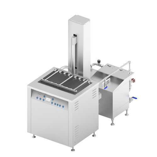 Macchina per pulizia ad ultrasuoni - RA85 - Yuhuan Clangsonic Ultrasonic Co.,Ltd - semiautomatica / industriale / ottica