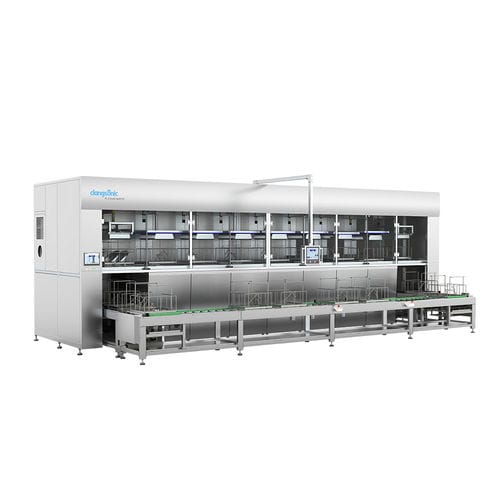 Macchina per pulizia ad ultrasuoni - M85-6 - Yuhuan Clangsonic Ultrasonic Co.,Ltd - automatica / industriale / ottica