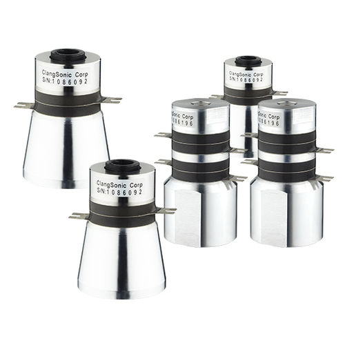 Trasduttore ad ultrasuoni piezoelettrico - Yuhuan Clangsonic Ultrasonic Co.,Ltd - ad alta frequenza / robusto / per vasca di pulitura