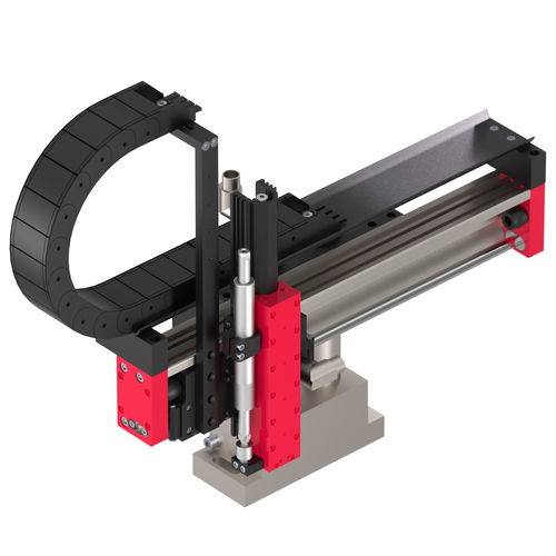Pinza di presa elettrica - EPS XZ series - Afag - parallela / a 2 griffe / per sistema di manipolazione