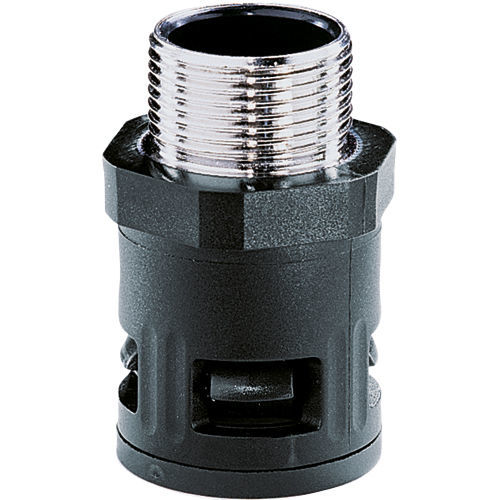 Connettore per tubi rotondo - RQGK-M - flexa - in poliammide / in ottone nichelato / rapido