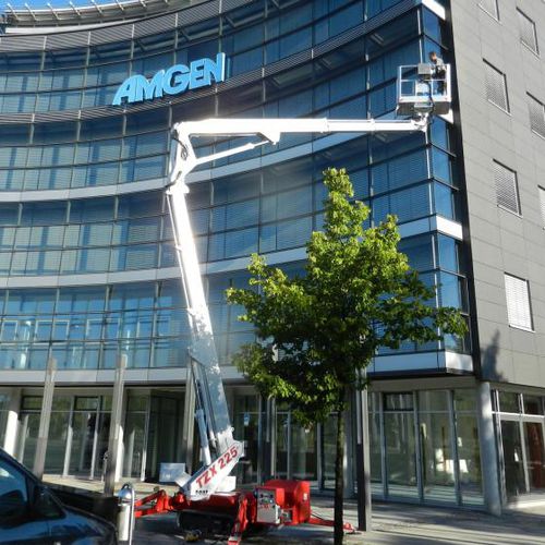 Piattaforma a ragno cingolata - TZX 225 BI ENERGY - Palazzani industrie S.p.A. - elettrica / diesel / per uso in interni ed esterni