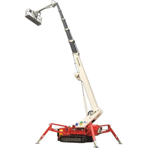 Piattaforma a ragno cingolata - TSJ 39 - Palazzani industrie S.p.A. - elettrica / diesel / ibrida