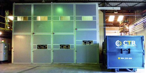 Svuota big-bag con glove box - Security series - Equipos y Procesos Levante
