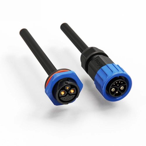 Connettore ibrido - Shenzhen Jnicon Technology Co., Ltd. - cavo a cavo / circolare / push-to-lock