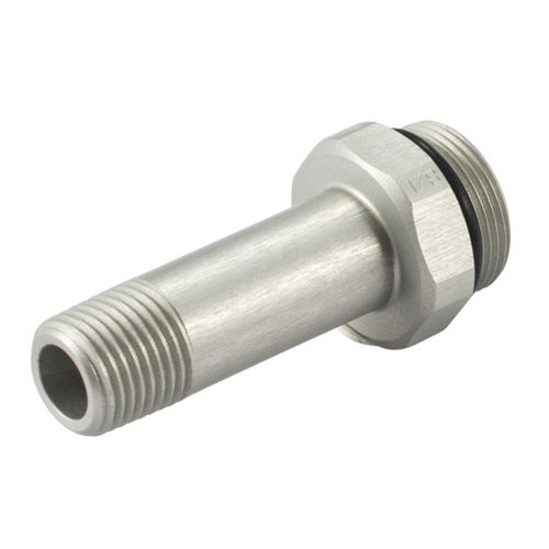 Raccordo idraulico - GA-R1/8"-L, GA-M8-L - Piranha Clamp GmbH - filettato / per refrigerante