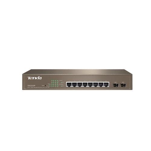 Switch Ethernet gestibile - TEG3210P - Shenzhen Tenda Technology Co.,Ltd. - 8 porte / gigabit / con connessione wirelss