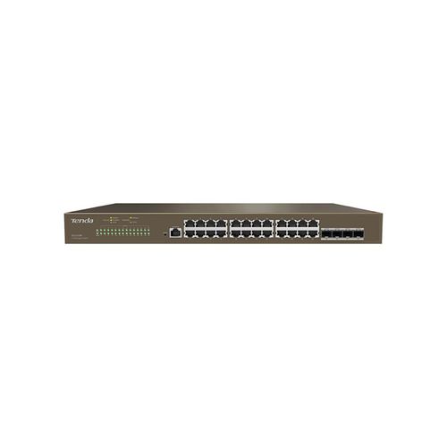 Switch Ethernet gestibile - TEG5328F     - Shenzhen Tenda Technology Co.,Ltd. - 24 porte / di livello 2 / di livello 3