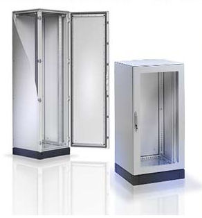 Armadio di rete a pavimento - TECNOSTEEL - IK10 / IP55