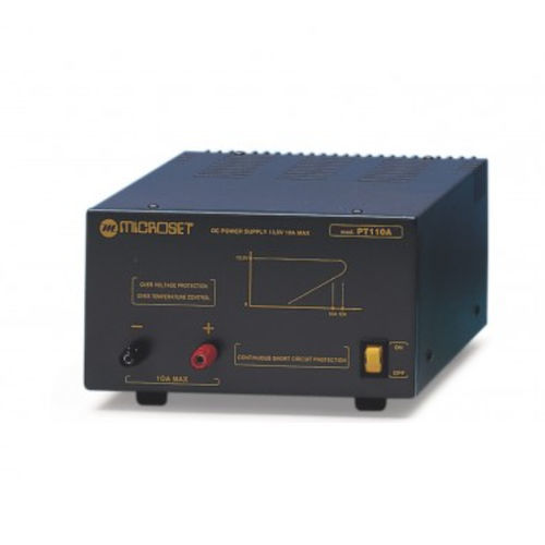 Alimentatore elettrico da tavolo - P 107A - Microset - AC/DC / stabilizzato / lineare