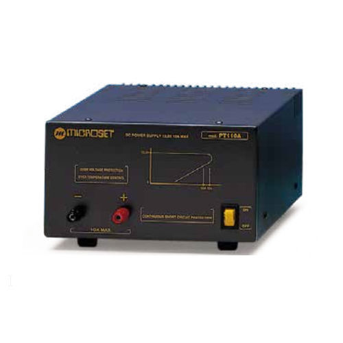 Alimentatore elettrico da tavolo - PT 110A - Microset - AC/DC / stabilizzato / lineare