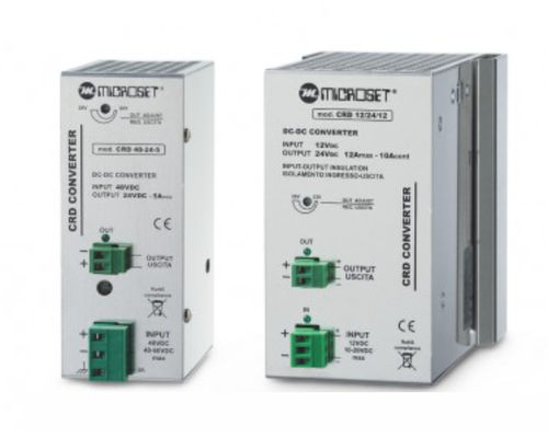 Convertitore DC/DC riduttore - CRD 12.19.12 - Microset - di aumento della tensione / a isolamento galvanico / su guida DIN