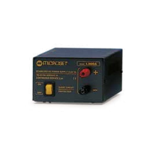 Alimentatore elettrico da tavolo - L 200A - Microset - AC/DC / stabilizzato / lineare