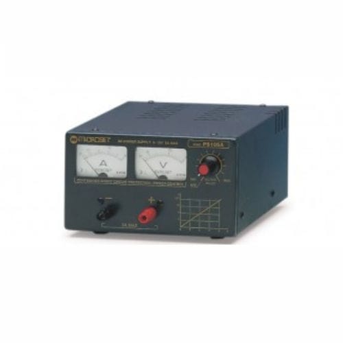 Alimentatore elettrico da tavolo - PS 105A - Microset - AC/DC / stabilizzato / con protezione contro cortocircuiti