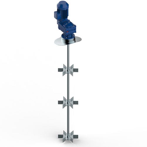 Agitatore turbina di Rushton - MGT industries ltd - verticale / per liquidi / liquido/gas