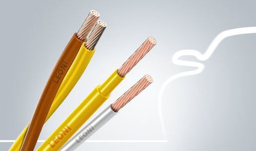Cavo elettrico di alimentazione - LEONI Mocar 125 P  - LEONI - di dati / resistente al calore / per sensore