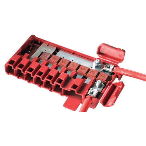 Scatola elettrica attrezzata - Electro-mechanical components - LEONI - a muro / in gomma / per disgiuntore