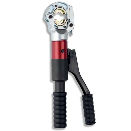 Utensile per aggraffatura idraulico - 12766 - Druseidt - per terminali di cavi / con ganascia intercambiabile
