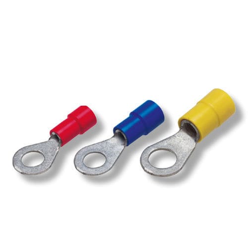 Capocorda senza saldature ad occhiello - 010 series - Druseidt - tubolare / isolata / in rame