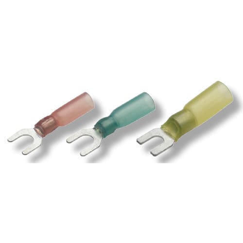 Capocorda senza saldature a forcella - 1100 series - Druseidt - piatta / isolata / con isolamento termoretraibile