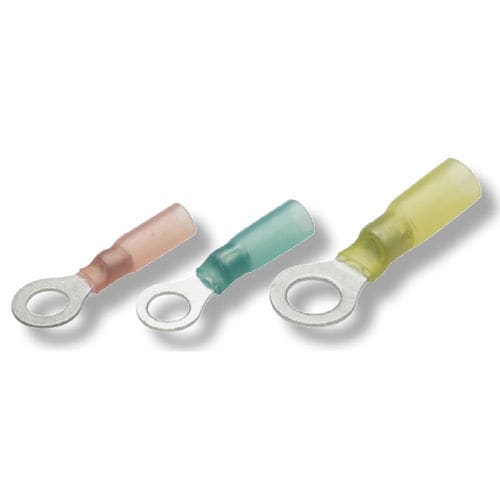 Capocorda senza saldature ad occhiello - 011 series - Druseidt - tubolare / con isolamento termoretraibile / in rame