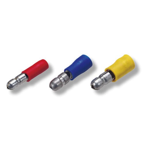 Capocorda senza saldature maschio - 0114 series - Druseidt - a boccole cilindriche / tubolare / isolamento in PVC