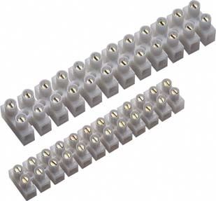 Morsetto componibile per binario elettrificato - 120 series - Druseidt - con connessione a vite / standard