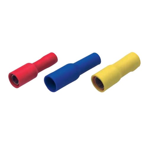 Capocorda senza saldature femmina - 0113 series - Druseidt - a boccole cilindriche / tubolare / isolamento in PVC